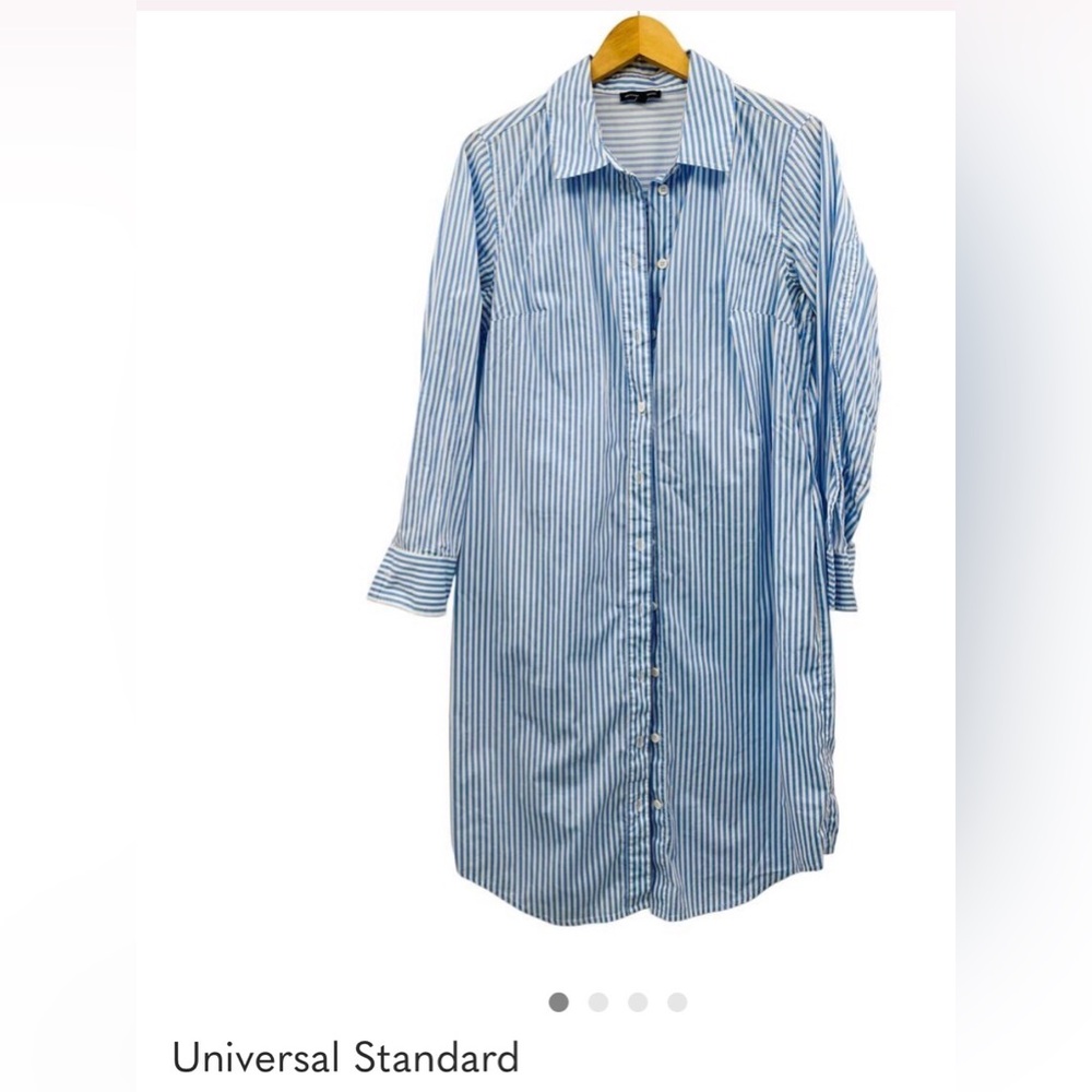 Universal standard shirt dress